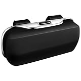 Fjquamitix Sonnenbrillenhalter für Auto Visier, Auto Sonnenbrillenhalter, Brillenaufbewahrung Schutzbox, Brillen Hartschale, Brillen Organizer, Auto Brillenetui (Schwarz)