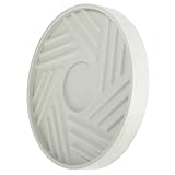 CLISPEED Beweglicher Pflanzentopfständer mit Rädern Runde Pflanzuntersetzer aus Stabilem PP Wasserdichtes Pflanzenroller Tablett für Innen und Außen Geeignet für Blumentöpfe