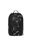 satch air Schulrucksack ab 5. Klasse gepolstert 26L Stauraum standfest Laptopfach Ninja Matrix - Schwarz