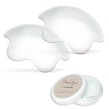 Theraline Paddys, transparente Nippelpads, wiederverwendbar, Made in Germany Nipple Cover, für jeden Hautton, atmungsaktiv aus 100% medizinischem Silikon, Tag und Nacht Nutzung, 8,5 cm