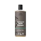 Urtekram Brennnessel Shampoo für trockene Kopfhaut, Linderung von Reizungen, Beruhigendes Anti schuppen Shampoo, Brennessel & Aloe Vera, Bio Haarpflege, natürliche Inhaltsstoffe, 500 ml (1er Pack)