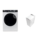 Haier I-PRO SERIE 7 HW80-B14979 Waschmaschine / 8 kg/A - beste Effizienz & RTXSGQ48TMSCE-84 Waschmaschine Toplader / 8 kg/Inverter Motor/Dampf-Funktion/AquaProtect-Schlauch/ABT, weiß