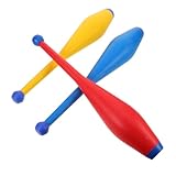 UKCOCO 3-teiliger Performance-stick: Jonglierstäbe Für Bühnenauftritte – Griffe Mit Hoher Reibung Für Sanfte Akrobatik – Für Zirkusparty-unterhaltung