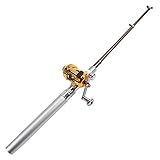 DIGIFLEX Mini Angel mit Goldener Angelrolle in einem...