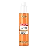 L'Oréal Paris Vitamin C Reinigungsschaum, für gereinigte und frische Haut, bringt den Hautton zum Strahlen, Revitalift Clinical, 150ml