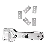 NUOBESTY Teiliges Keramik kochfeldschaber Ersatzklingen Kratzfrei Vielseitiger Glasschaber für Ceranfeld Induktionsherd Fenster Haushaltsreinigung Präzise Schaberwerkzeuge