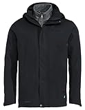 VAUDE Herren Mens Rosemoor 3in1 Jacket Doppeljacke, Schwarz, L EU