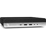 HP EliteDesk 705 G4 Mini PC Desktop, Windows 10 Pro Office 2021 AMD Ryzen 5 Pro 2400GE 3.20 GHz, RAM 16 GB SSD 240 GB (überholt)