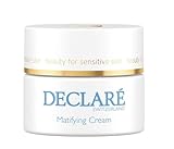 Declaré Matifying Cream 50 ml – mattierende Tagespflege – Gesichtscreme mit Panthenol & Vitamin E – spendet intensiv Feuchtigkeit – verfeinert Poren & Hautbild Für Misch- bis fettige Haut