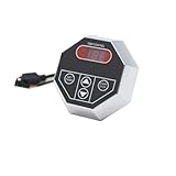 Badezimmer-Saunamaschine, Wandmontage, Saunaofen-Controller, 35–110 °C, Dampfbad-Saunaheizungssteuerung, digitales Zubehör für 3 bis 27 kW Saunaofen für Dusche im Dampfbad zu Hause (ST-135)