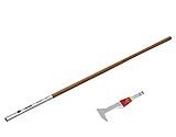 WOLF-Garten 71AAO002650 Fugenkratzer Set mit Holz-Stiel, 140 cm, FK-M/ZM 140 P784, Neu2018