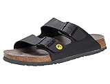 BIRKENSTOCK ESD-Sandale Arizona, Größe 43, schwarz, normal 089420-43 (Pantolette Schuh Halbschuh Latsche Zweischnaller Alpro P220 571030 571038 571040 571048 571050 571058 571060 571068 2570.571030)