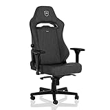 noblechairs Hero TX Gaming Stuhl - Bürostuhl Ergonomisch - Schreibtischstuhl - Gaming Chair PC - Gaming Sessel - Chefsessel Bürostuhl 150 kg Belastbarkeit - Textilgewebe