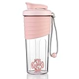 Bottle Protein Shaker mit Spiralkugel blender bottle Shaker BPA-frei und auslaufsicher eiweiss shaker 700ML Protein shaker