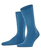 FALKE Herren Socken Classic Tale M SO Baumwolle gemustert 1 Paar, Blau (Nautical 6531), 41-42