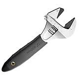 Hiemible Ratsche 25 Zentimeter,Verstellbarer Schlüssel Mit Arretierung | Drehzange Aus Kohlenstoffstahl Tragbares Werkzeug Für Rohrinstallation Kraftfahrzeugmechaniker