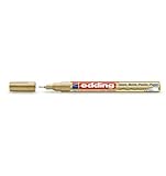 Glanzlack - Marker / Lackstift 'edding' (GOLD / Mod. 780 - feine Spitze 0,8 mm)