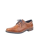 Rieker Herren Businessschuhe 13500, Männer Schnürschuhe,Schnuerung,Shoes,Low-tie,schnürschuhe,schnürer,Halbschuhe,klassisch,braun (25),43 EU / 9 UK