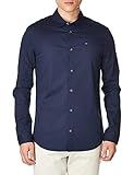 Tommy Jeans Herren Hemd TJM Original Langarm, Blau (Black Iris), L