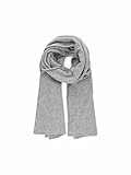 PIECES Damen Pcdebbie Wool Long Scarf Noos Bc, Light Grey Melange, Einheitsgröße