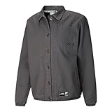 PUMA Cordae Herren-Jacke, knöpfbar, athletisch, Freizeitkleidung, Grau, GRAU, M