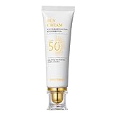 SPF 50 PA+ Feuchtigkeitscreme für Sonnencreme Gesicht das Gesicht Skincare Anti Aging,täglicher UV-Schutz-Sonnenschutz – erfrischend, nicht fettend, einfach aufzutragen (2)