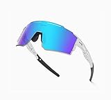 GoHZQ Polarisierte Sport-Sonnenbrille für Männer und Frauen, polarisierte Fahrradbrille, UV400-Schutz, TR90, superleichte Rahmenbrille für Fahren, Angeln, Fahrrad
