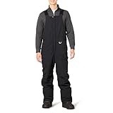 Amazon Essentials Herren Wasserfeste, isolierte Schnee-Latzhose, Schwarz, XXL