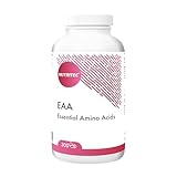 EAA 300 Tabletten - hochdosiert mit 10357 mg, 8 essenzielle Aminosäuren EAAs pro Tag - optimales Verhältnis nach Pattern - ohne Zusätze, vegan, deutsche Qualität | Nutritec