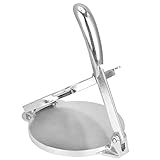 Ejoyous Tortilla-Press-Hersteller, Teigpress-Werkzeug Aluminiumlegierung Gebäckpresse Faltbare Kuchenpresse, für Hausgemachte Tortillas Empanadas