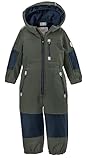 first instinct by killtec Kinder Softshell Overall mit Kapuze FIOW 35 MNS ONPC, dunkel waldgrün, 98/104, 38900-000
