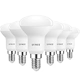 LVWIT E14 LED Lampe Warmweiß 7.2W, 806 lm Reflektorlampe 2700K, E14 LED Reflektor R50 LED Strahler ersetzt 60W Glühbrine, 6er Pack