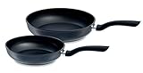 Fissler Cenit/Pfannenset 2-teilig (Ø 24 cm, Ø 28 cm) beschichtete Aluminium-Pfannen, Antihaft-Pfanne, alle Herdarten - auch Induktion