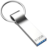 USB-Stick 512GB, Hochgeschwindigkeits-USB 3.0-Speicherstick, Plug und Play Design Memory Stick, Tragbar Mini-USB-Flash-Laufwerk mit Schlüsselanhänger für Computer, PCs, Autoradio, Laptops