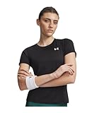 Under Armour Tech Mesh SS - Short Sleeve - Tops - Black/White - Size:XL