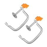 CLISPEED 2 Stück Ersatzclip für Nudelmaschine Verstellbare Befestigungsklammern aus Robustem Passend für Manuelle Pastamaschinen Einfache Montage Praktisches Zubehör für Nudelherstellung