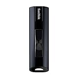 SanDisk Extreme PRO USB 3.2 Solid State Flash-Laufwerk 128 GB (Lesen mit 420 MB/s, Schreiben mit 380 MB/s, Passwortschutz, robustes Gehäuse, RescuePRO Deluxe Software), Schwarz