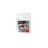 NOOR Tomatenhaube gelocht - transparente Folie 65 cm x 10 m - Schutzfolie für Tomatenpflanzen gegen Regen - Tomatenschutz für optimales Mikroklima - HDPE Gartenfolie 20mµ/m ² für Gemüse und Obst