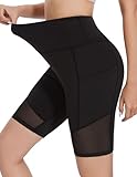 SIMIYA Radlerhose Damen Kurze Sporthose Leggings High Waist...