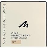 Manhattan 2 in 1 Perfect Teint Powder – Puder und Make-up...