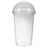 50 Stk. Smoothiesbecher Dessertbecher + Domdeckel 500 ml...