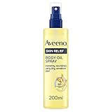 Aveeno® Skin Relief Körperöl Spray (200 ml), Hautpflege & Körperpflege Öl Spray mit pflegendem Haferöl & Jojobaöl für sehr trockene & empfindliche Haut