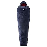 deuter Dreamlite L - Large Kunstfaser Schlafsack, navy-cranberry