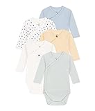 Petit Bateau Unisex Baby Langarm-Body für Neugeborene, Variante 1, Verfrüht