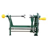 Orange schäbler Handbuch Edelstahl Orangenschäler-Maschine mit Handkurbel Arbeitsparsames Nicht-Schlupf-Peeling-Werkzeug für Zitrone, Zitrusfrüchte