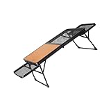 Fazvncv Faltbarer Campingtisch, leicht, Aluminiumgitter, Design, Outdoor, Picknicks, Strand, Angeln, Reisen, Schreibtisch