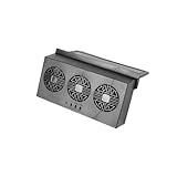 KWJNH Auto Ventilator Vollautomatisch Solarlicht Lüftung Ventilator Fahrzeug Abluftventilator Lichtventilator Abluftventilator Umwälzung Solar