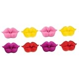 Supvox 8 Stck Neugeborenen Weichem Ergonomisch Geformt für Natürliche Saugbewegung für Frei als Babyparty Gastgeschenk Rot Rosa Gelb