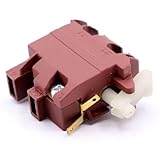 Lawnoval Ersatzschalter für Bosch PWS 6-115, 7-115, 7-125, 5-115, 550 Winkelschleifer, Rot