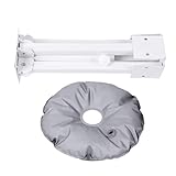 Ranley Halterung aus Metall für Regenschirme, Sonnenschirmständer – robuster Schirmständer für den Markt, Stehbasis für Terrassenschirm, Campingzubehör, Sonnenschirmständer für Grill